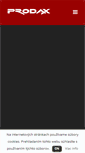Mobile Screenshot of prodax.sk